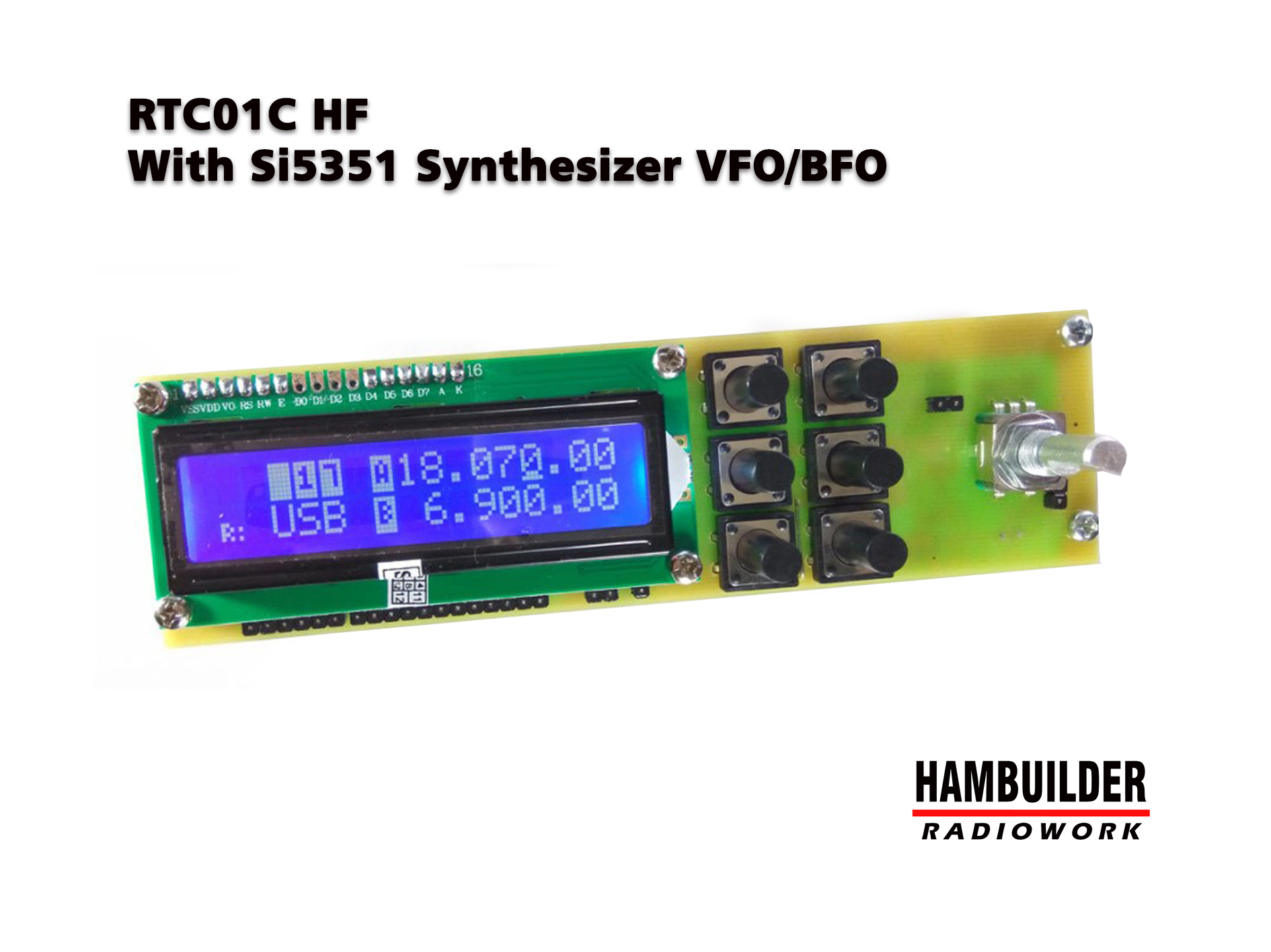 RTC01C HF with Si5351 Synthesizer VFO/BFO
