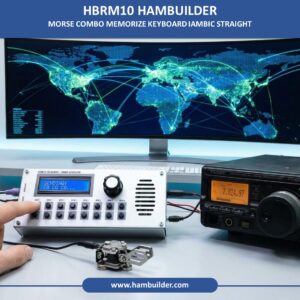 HBRM10 Hambuilder Morse Combo Memorize Keyboard Iambic Straight