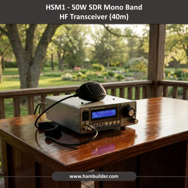 HSM1 - 50W SDR Mono Band HF Transceiver (40m)