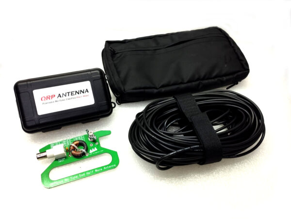 QRP Portable No Tune End Fed Half Wave Antenna + 18Meters Ant Cable (40m)