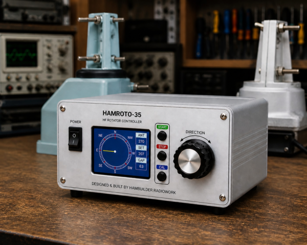 HAMROTO-35 HAMBUILDER ANTENNA ROTATOR RETROFIT